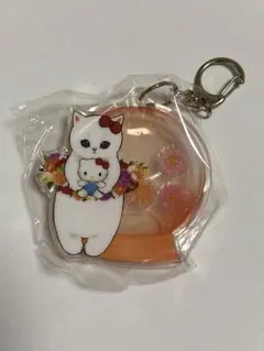 サンリオ mofusand コラボ アクリルプレートキーホルダー ハローキティ