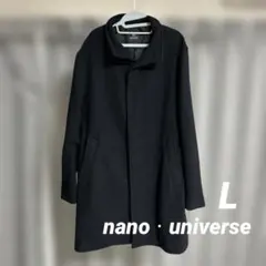 nanoㆍuniverse ナノユニバース ノーカラー コート メンズ
