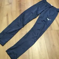 【Mizuno】ネイビー ロングパンツ 150サイズサッカー陸上トレーニングのサムネイル