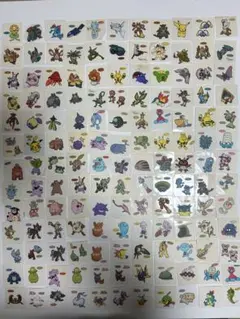 ポケモンパンシール　まとめ売り　140枚セット