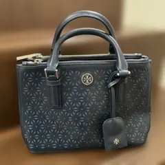 Tory Burch ネイビー ハンドバッグ