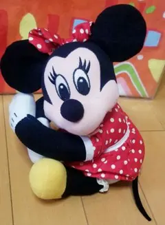 昭和レトロ ミニーマウス ぬいぐるみ 抱っこちゃん