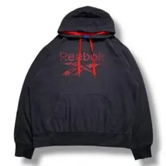 F688　【即購入OK】　Reebok　パーカー　サイズL　ブラック