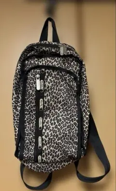 レスポ　リュック　ダブルファスナー