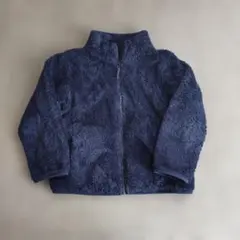 UNIQLO フリースジャケット 110 ネイビー