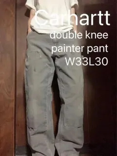 Carhartt B136 GVL グレー ダブルニー ダックペインターパンツ - メルカリ