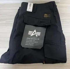 ALPHA COMBAT CARGO PANTS ブラックのサムネイル