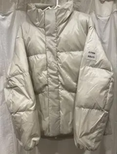 【別注】＜TAION×CITEN＞シンプルダウン LT.GRAY M