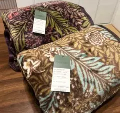 ZARA  ブランケット　クッションカバー　3点セット ZARA HOME ブランケット クッションカバー 3点セット - メルカリ