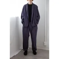 COMOLI “DUNGAREE JACKET” PURPLE size2