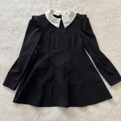 完売品　em. エムドット　Back flare Tops 黒　Fサイズ