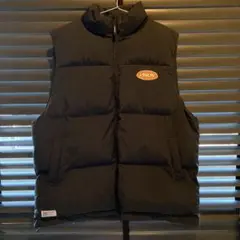 希少 90s CONART ブラック ベスト フード付き メンズXL相当サイズ 