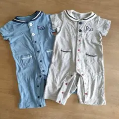 Combi mini セーラーロンパース 2枚セット70のサムネイル