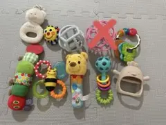 赤ちゃん用おもちゃセット（くまのプーさん含む）