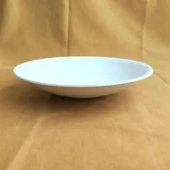 フラワーベース　生け花用花器　水盤　華道　在銘　アイボリー