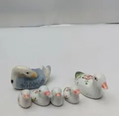 昭和レトロ 鳥 陶器 置物 2羽 - メルカリ