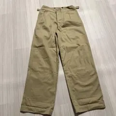 70s ビンテージ イギリス軍 グルカパンツ オリーブ デッドストック