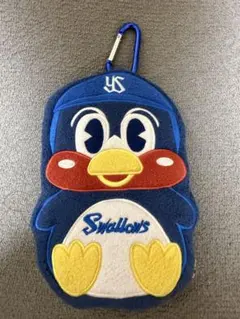ヤクルトスワローズ つば九郎 ぺたふわポーチ