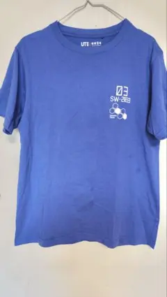 【UT】ユニクロ 怪獣8号 コラボTシャツ キッズ 四ノ宮キコル ブルー
