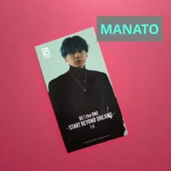 BE:FIRST 映画第3弾ムビチケ購入特典 ステッカ―【MANATO】