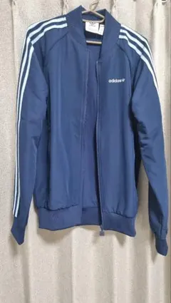 adidas ネイビー ジップアップジャケットのサムネイル