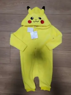新品　80　90　ピカチュウ　なりきり　ロンパース　ポケットモンスター