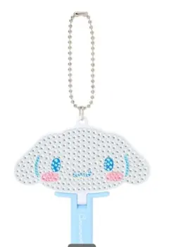 新品・未使用　サンリオ ✨キラデコ ミニミラーチャーム シナモロール