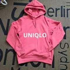 UNIQLO フード付きパーカー Mサイズ ピンク