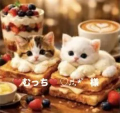 ♥むっち♥ ♡♬.*゜様　猫ちゃん　わんちゃんパネル　トートバッグ　小物入れ