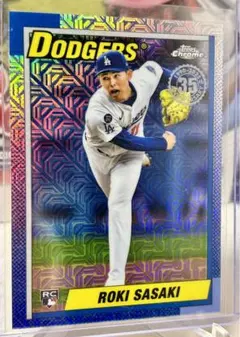 佐々木朗希 RC MOJOインサート Topps Update 2025