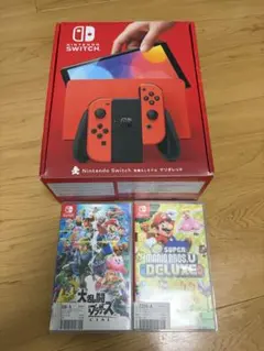 Nintendo Switch 有機ELモデル 赤 ジョイコン付き