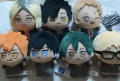 ハイキュー!!×サンリオキャラクターズ ちびぐるみ vol.1 2　7点セット