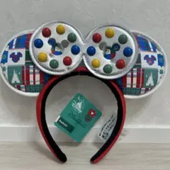 香港ディズニー新作　ミッキーマウス　レトロカチューシャ