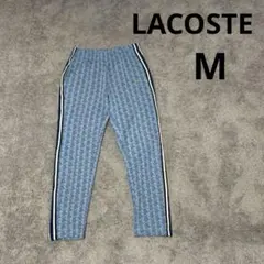 LACOSTE ラコステ　トラックパンツ　モノグラム　ジャガード　Mのサムネイル