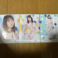 乃木坂46 遠藤さくら 2020.July-II 生写真 3種