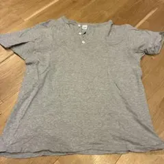 Dubble Works M ボタン付きTシャツ グレーのサムネイル
