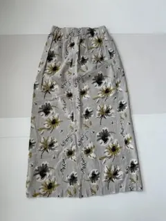URBAN RESEACH DOORS 花柄ロングスカート