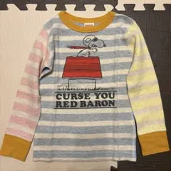 DENIM DUNGAREE スヌーピー　120 美品