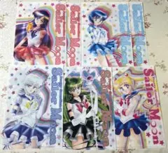 セーラームーン　クリアファイル　ファミマ　全5種コラボ　コンプリート