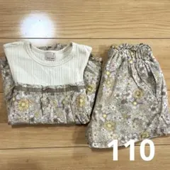 プティマイン　セットアップ　半袖　110