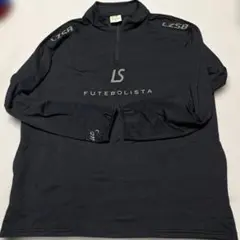 LUZeSOMBRA　LS FUTEBOISTA ブラック ハーフジップ ピステ