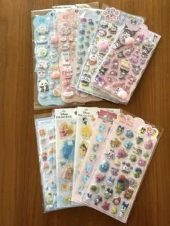 キャラクターシールセット ちいかわ　クロミ　ディズニー　たまごっち　おしりシール