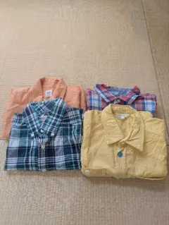 キッズ130 半袖シャツ 4点セット