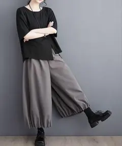 blackdia ocean ワイドバルーンパンツ