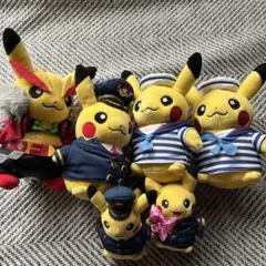 ポケモンセンター　ピカチュウ　ぬいぐるみセット