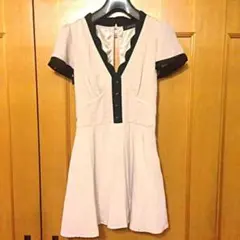 スパイラルガール☆ミニワンピ♪ピンクベージュ