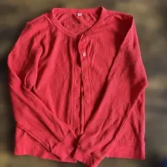 UNIQLO リブ編み長袖カーディガン Mサイズ