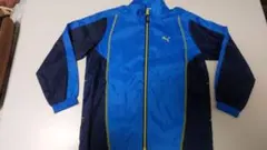 PUMA ジップアップジャケット 青/ネイビー