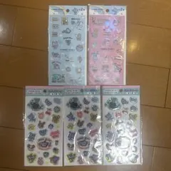 エンジェルブルー　シール5点セット
