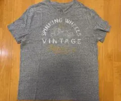 US直輸入！ブランドTシャツ　XLサイズ　アメリカ古着　バイク　グレーのサムネイル